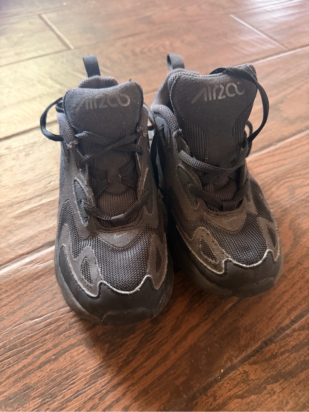 Nike Kids Black Mesh Sneakers